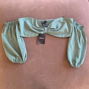 Off the shoulder Bralette Top